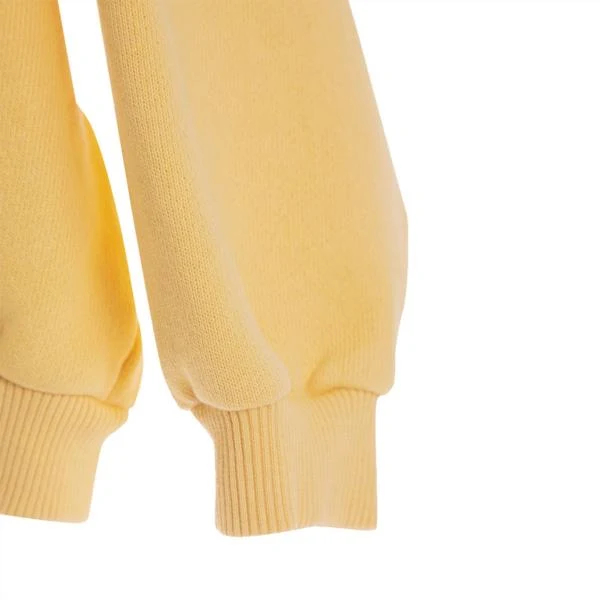 Sudadera Oversize Basica Guito Golden Haze Amariilo 100% Algodón