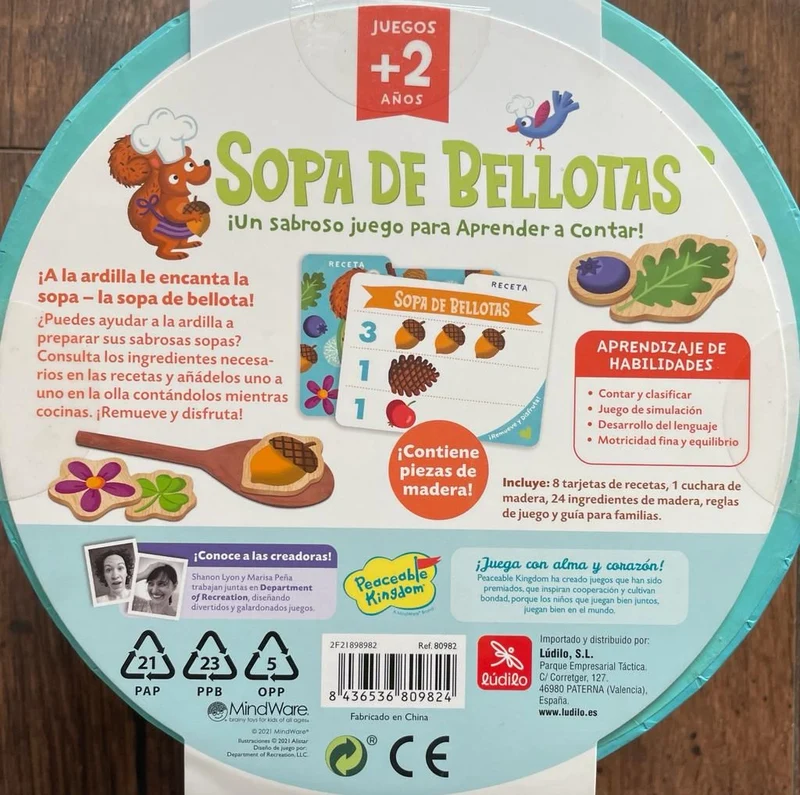 Sopa de bellotas