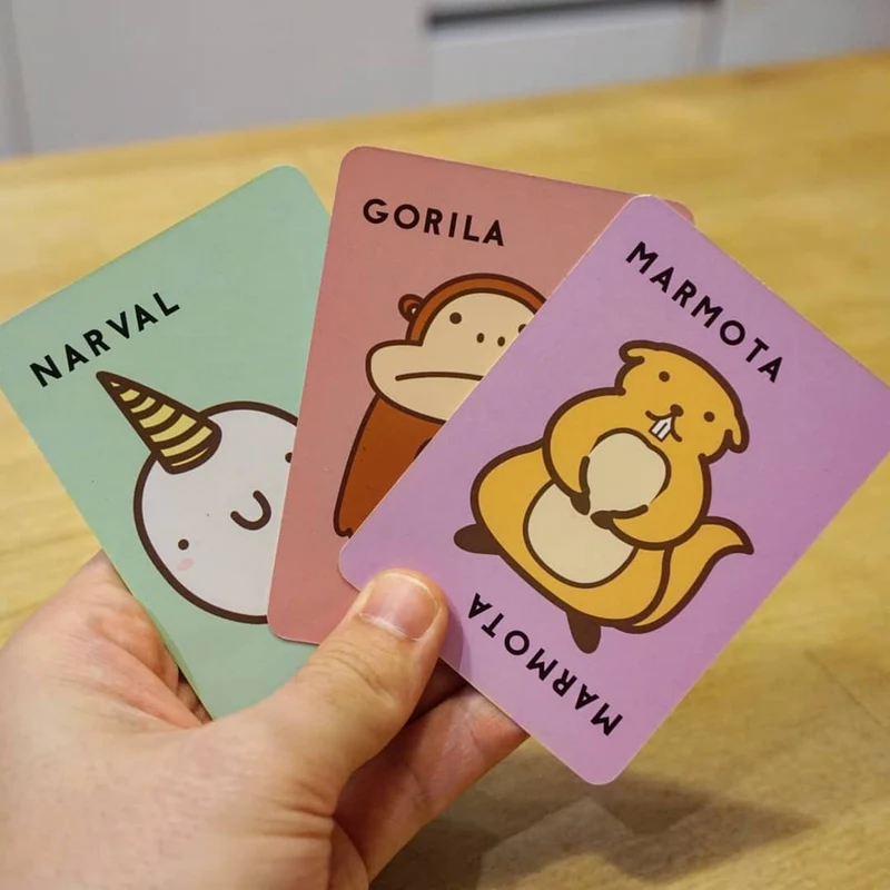 Taco, Gato, Cabra, Queso, Pizza - Juego de percepción visual