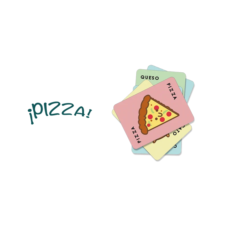 Taco, Gato, Cabra, Queso, Pizza - Juego de percepción visual