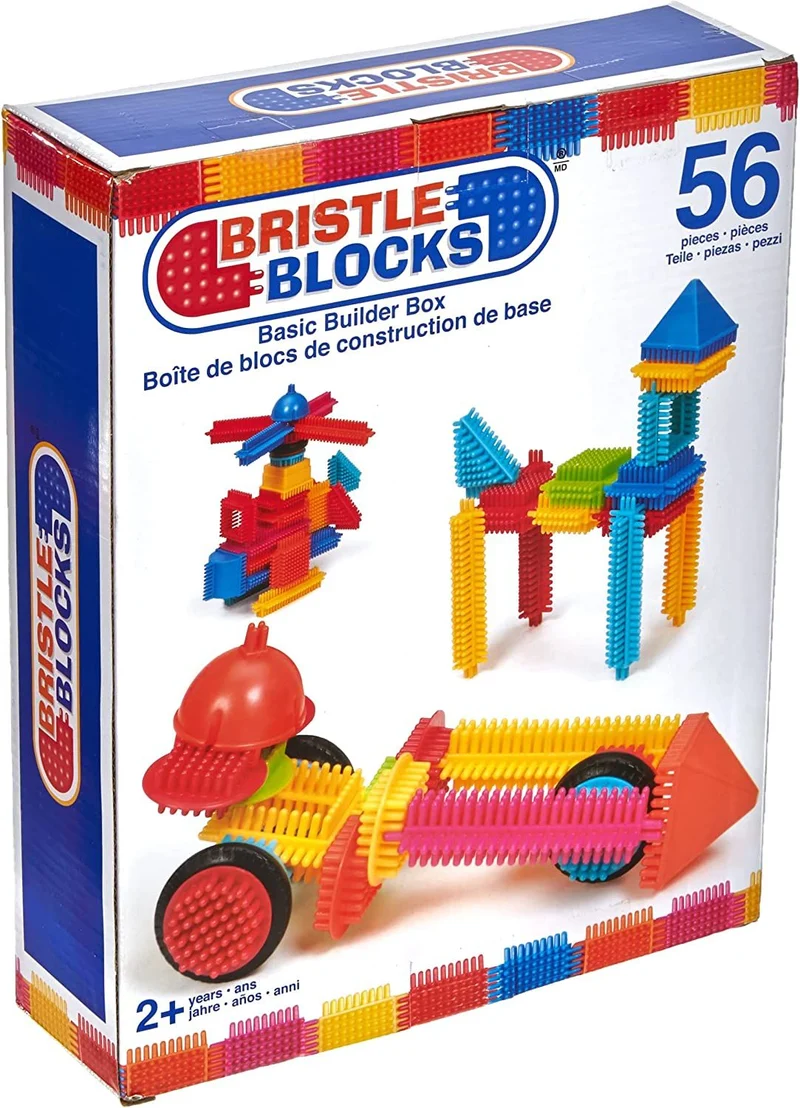 Bristle blocks Caja de 56 piezas