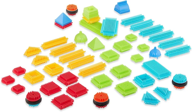 Bristle blocks Caja de 56 piezas
