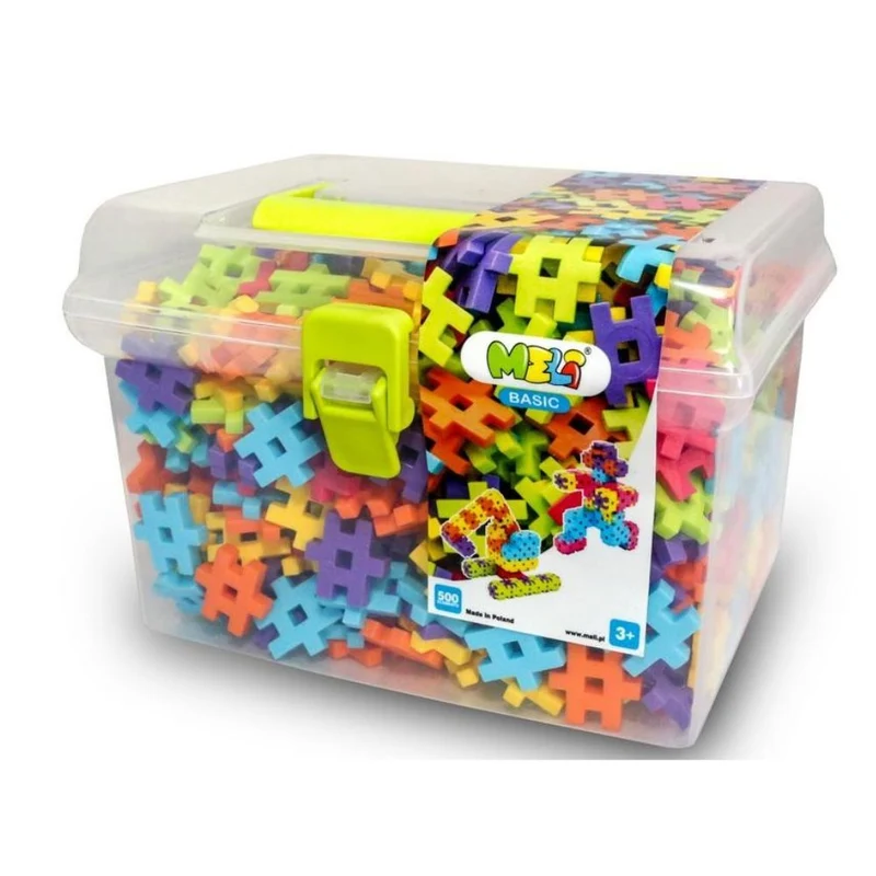 Bloques construcción MELI – Basic Travel Box 500pcs