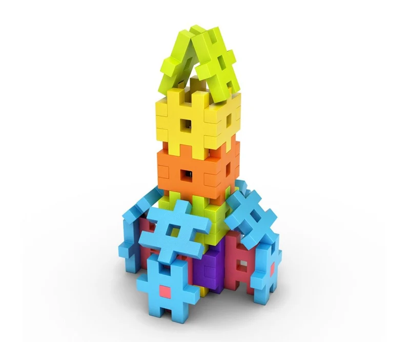 Bloques construcción MELI PASTEL - Basic Travel Box 250pcs