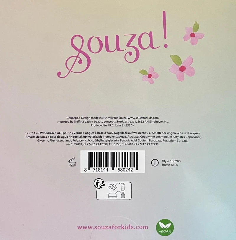 Pintauñas y pegatinas - Souza