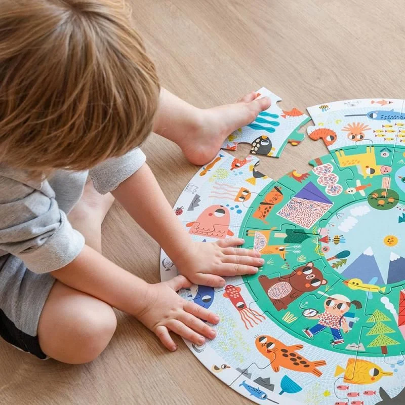 Puzzle XXL: Descubre los animales - Goula