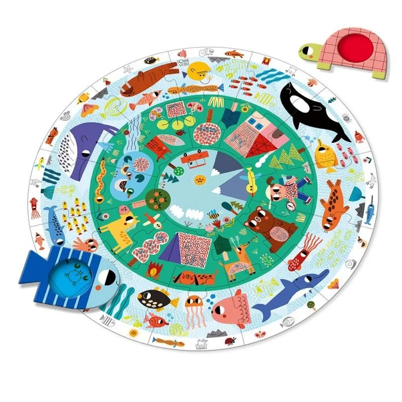 Puzzle XXL: Descubre los animales - Goula