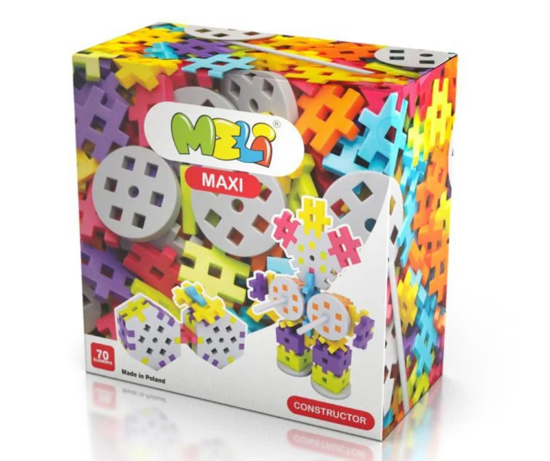 Bloques construcción MELI – Maxi Constructor 70 piezas
