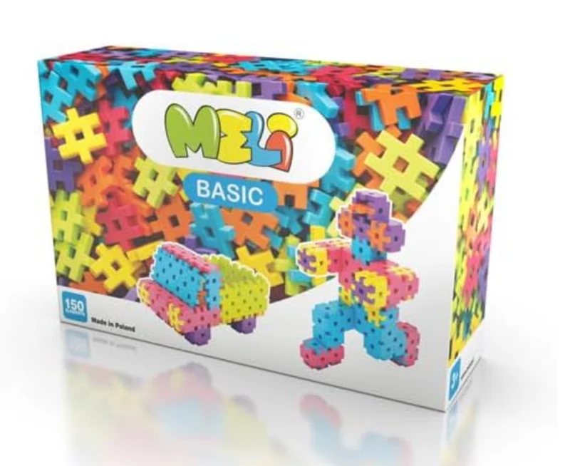 Bloques construcción MELI – Basic 150 piezas