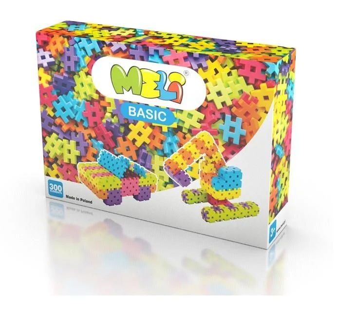 Bloques construcción MELI - Basic 300 piezas