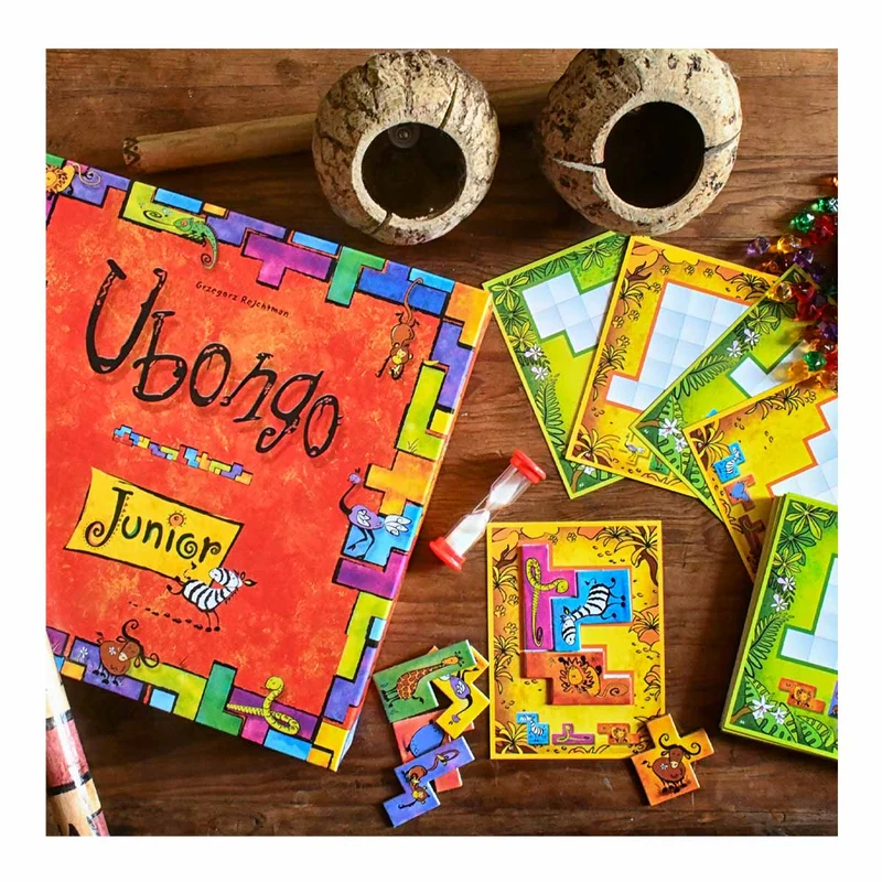 Ubongo Junior Trinlingüe - Juego de Agilidad Visual