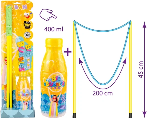 Pompero: Varita + 400ml - Tuban