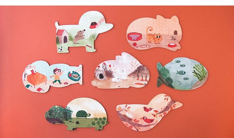 Puzzle I love my pets - Londji