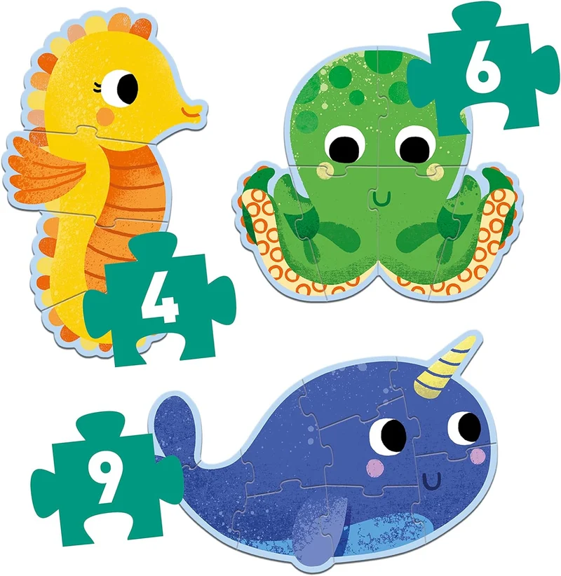 Puzzle Evolutivo: En el mar - Djeco