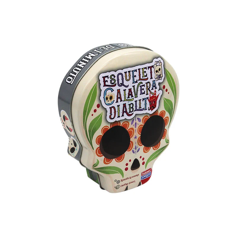Esqueleto Calavera Diablito - Juego de rapidez y coordinación
