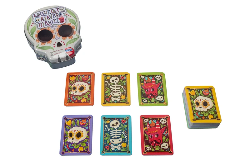 Esqueleto Calavera Diablito - Juego de rapidez y coordinación
