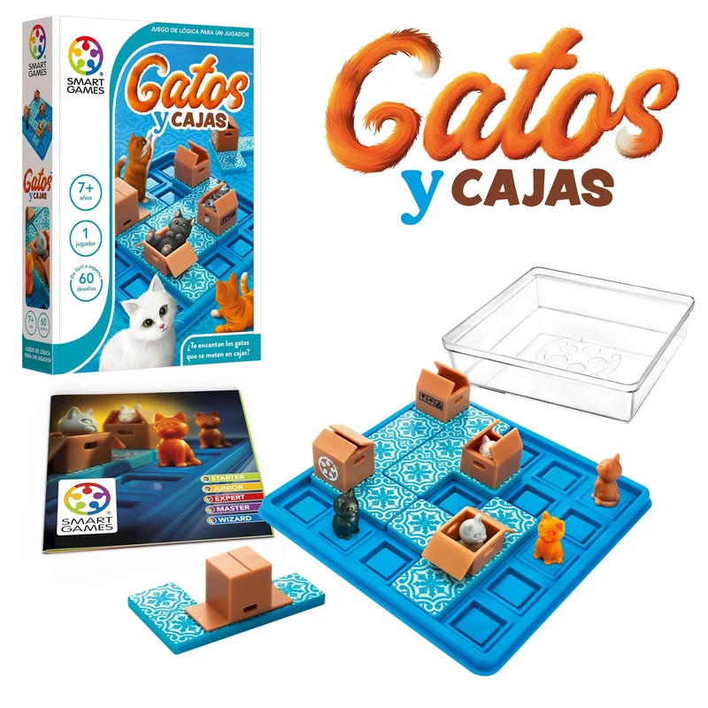Gatos y Cajas - Juego de lógica