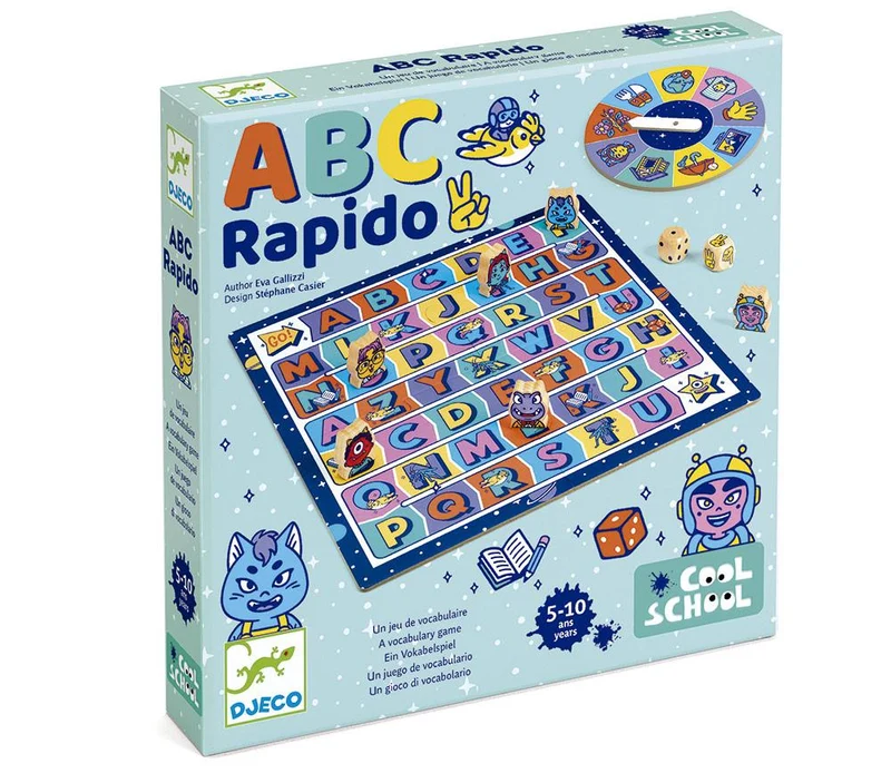 Juego de vocabulario ABC Rápido - Djeco