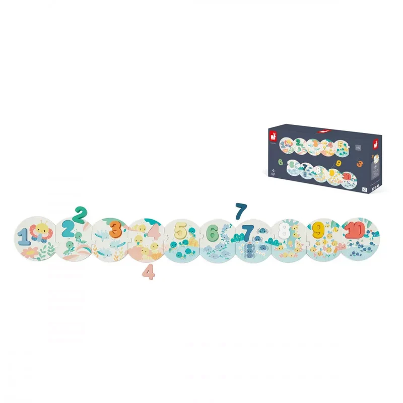 Puzzle Mis Primeros Números (Pure) - Janod