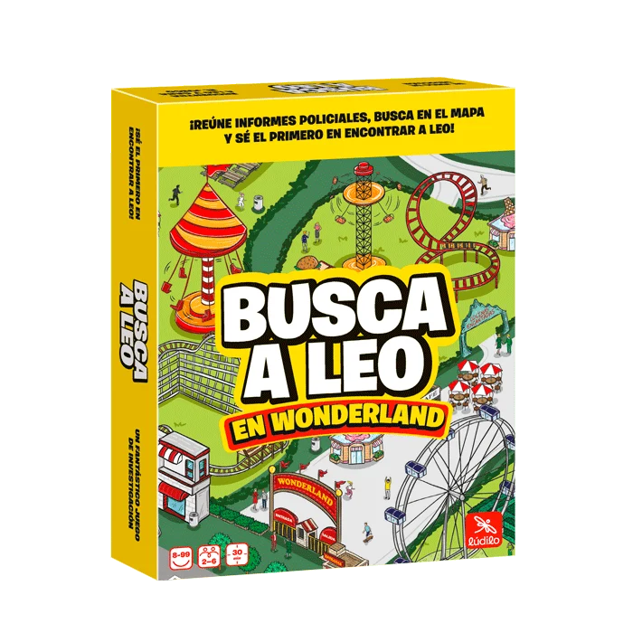 Busca a Leo en Wonderland - Juego competitivo de deducción