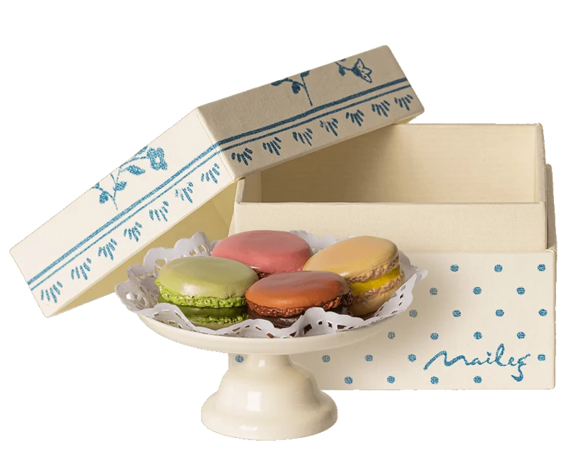 Macarons y chocolate caliente ratoncitos - Maileg