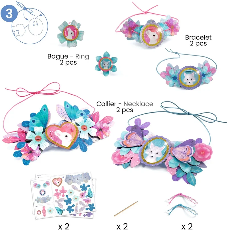 DIY Nymphea - 5 actividades creativas- Djeco