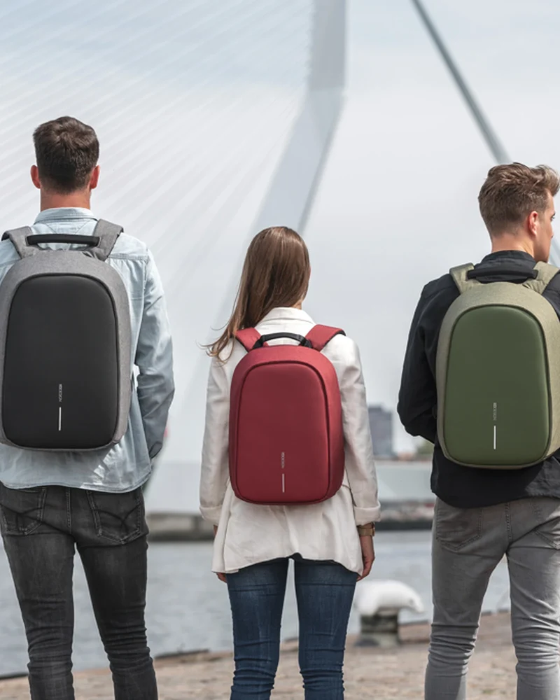 Mochila antirrobo rPET 16L Bobby Hero para personalizar