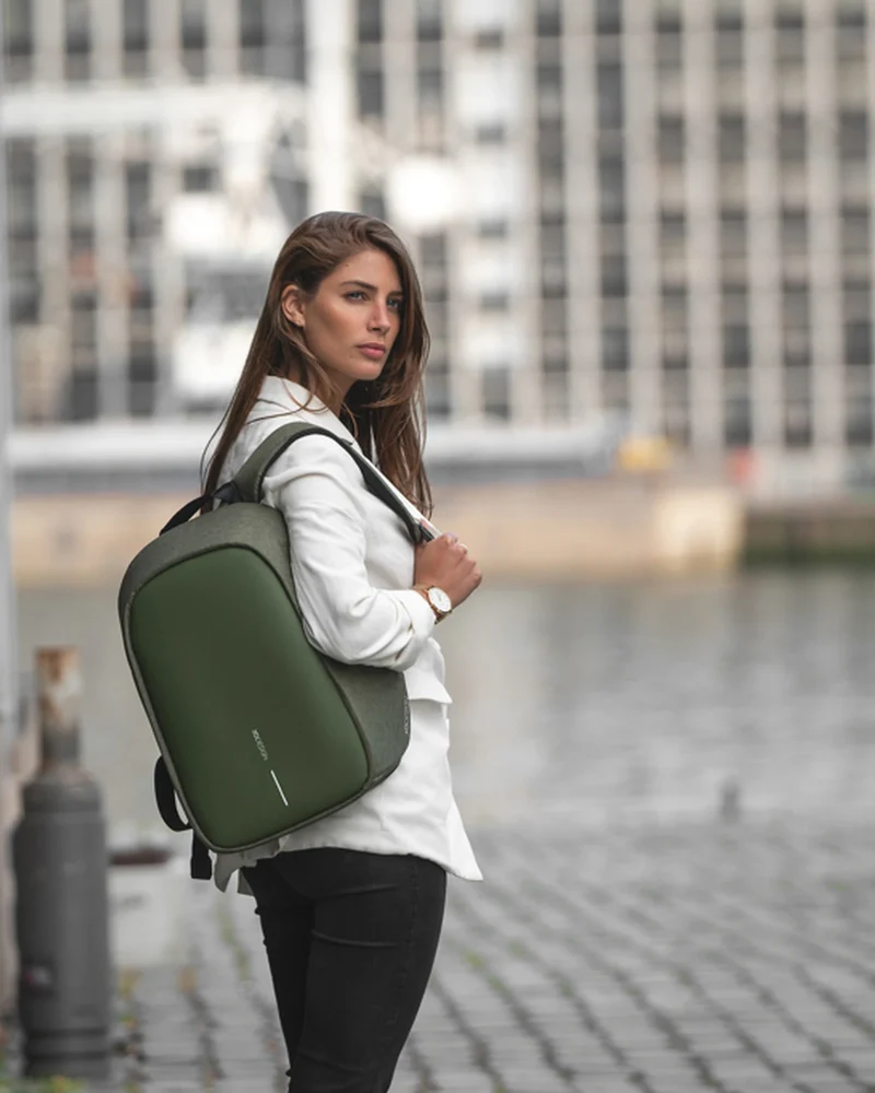 Mochila antirrobo reciclada rPET 10,5L para personalizar