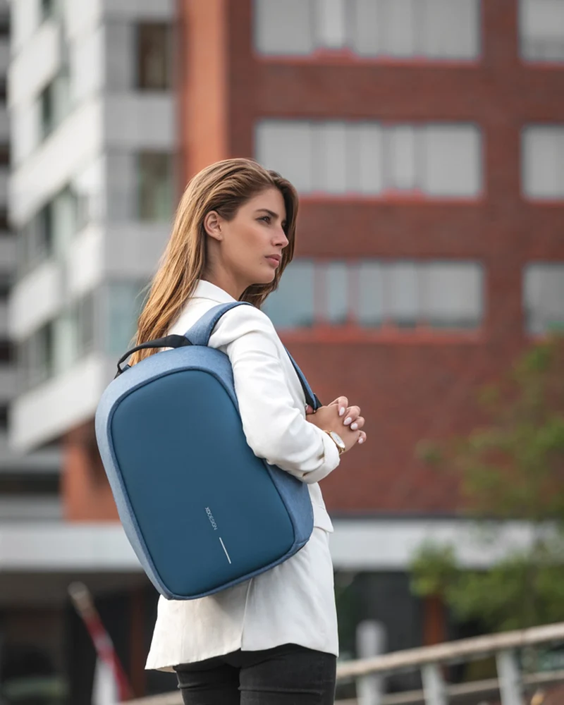 Mochila antirrobo reciclada rPET 10,5L para personalizar