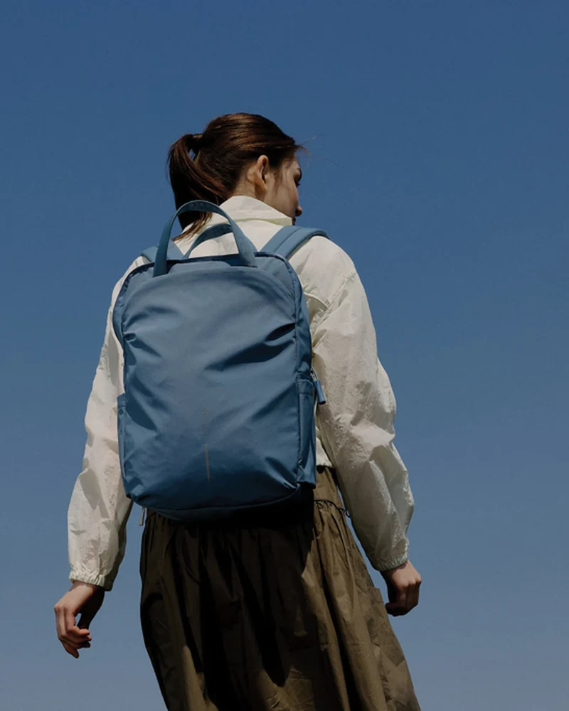 Mochila tote antirrobo nylon reciclado 15L para personalizar