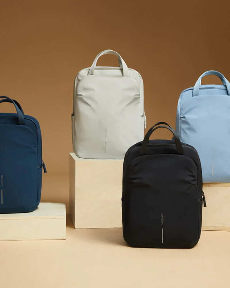 Mochila tote antirrobo nylon reciclado 15L para personalizar
