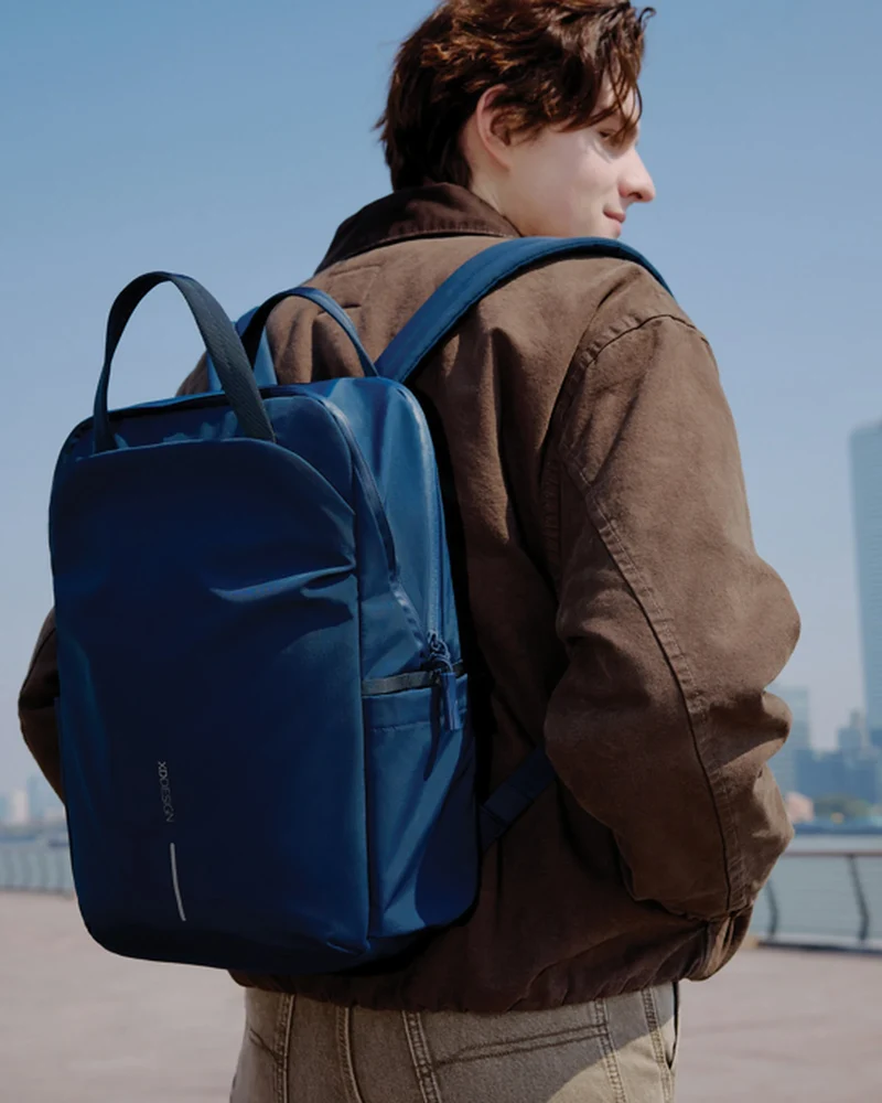 Mochila tote antirrobo nylon reciclado 15L para personalizar