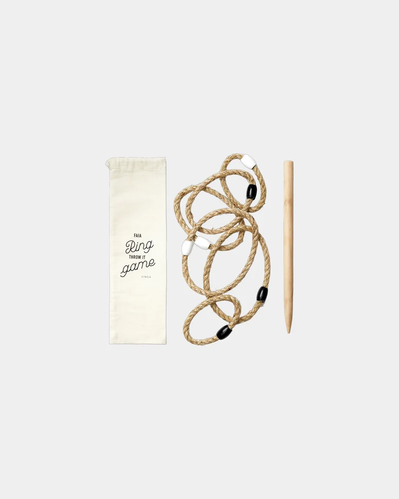 Juego de aros de madera Vinga Faia para personalizar