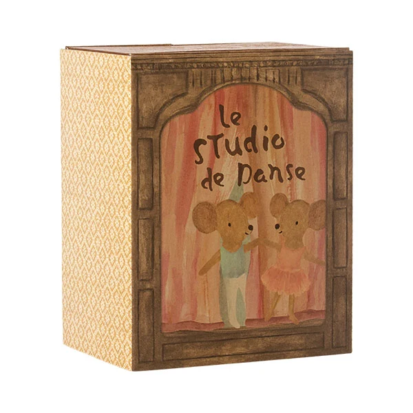 Ballet En Estudio De Danza Maileg Ratones Hermana Y Hermano Pequeños