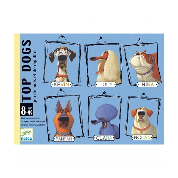 Cartas Top Dogs Djeco