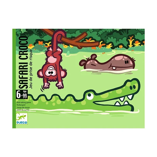 Cartas Safari Croco Djeco