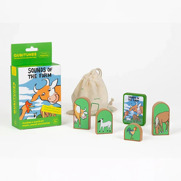 Qubitunes Juego Sonidos de la Granja