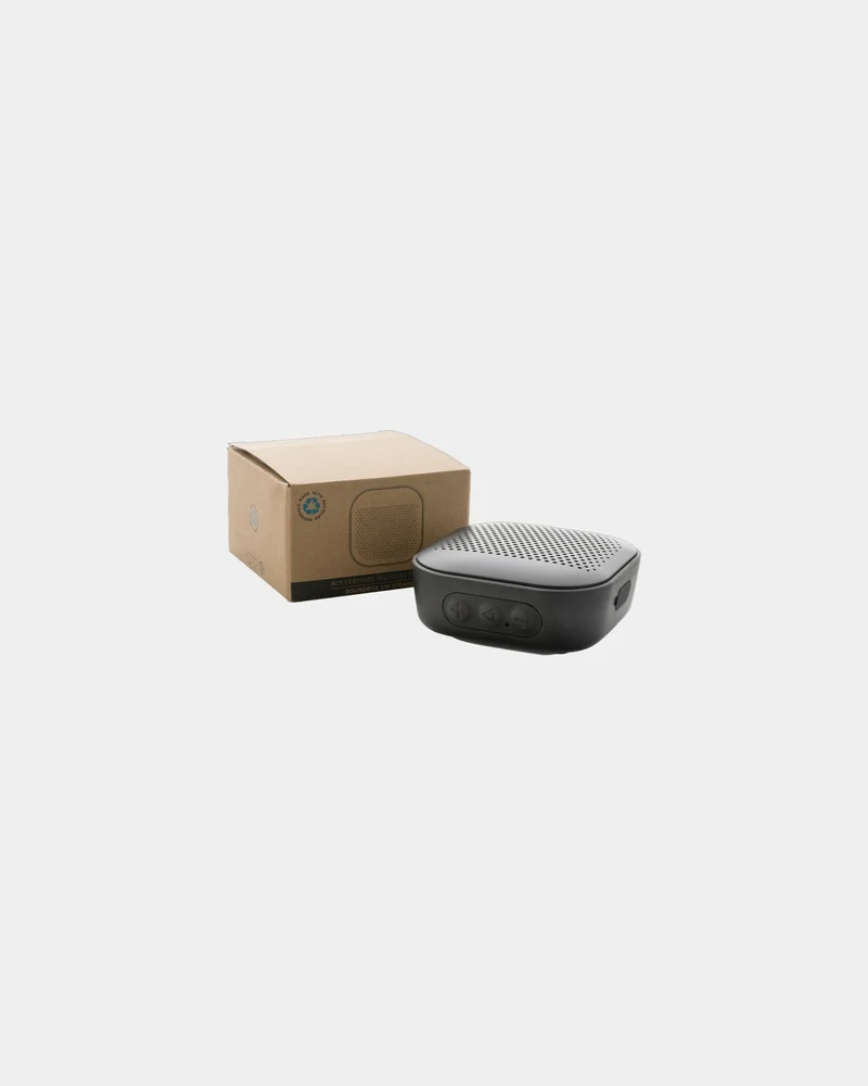 Altavoz plástico reciclado RCS 3W para personalizar