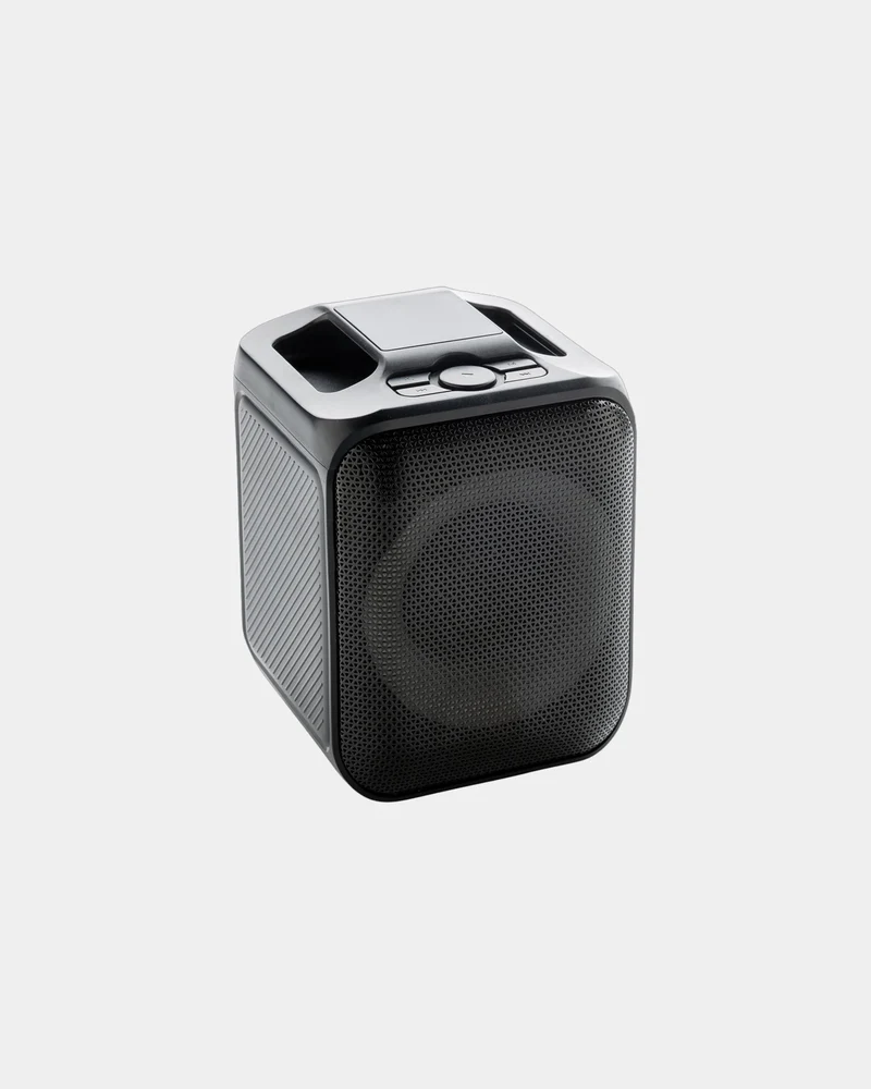 Set karaoke doble micro ABS reciclado para personalizar