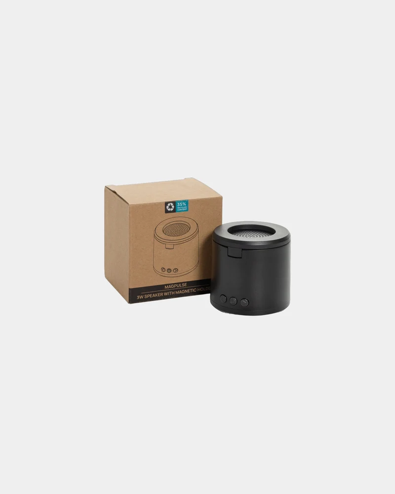 Altavoz 3W plástico reciclado Magpulse para personalizar