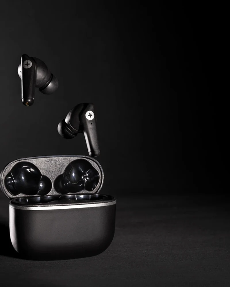 Auriculares TWS plástico reciclado RCS para personalizar