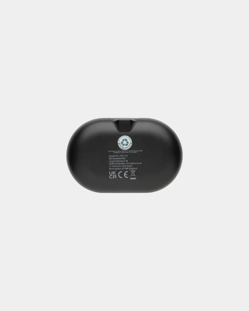 Auriculares plástico reciclado RCS para personalizar