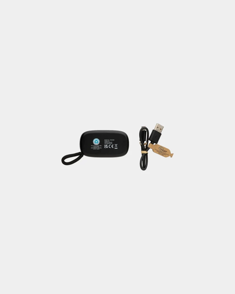 Auriculares TWS plástico reciclado RCS BT para personalizar