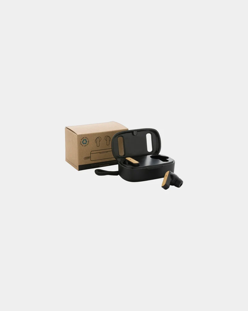 Auriculares TWS plástico reciclado RCS BT para personalizar