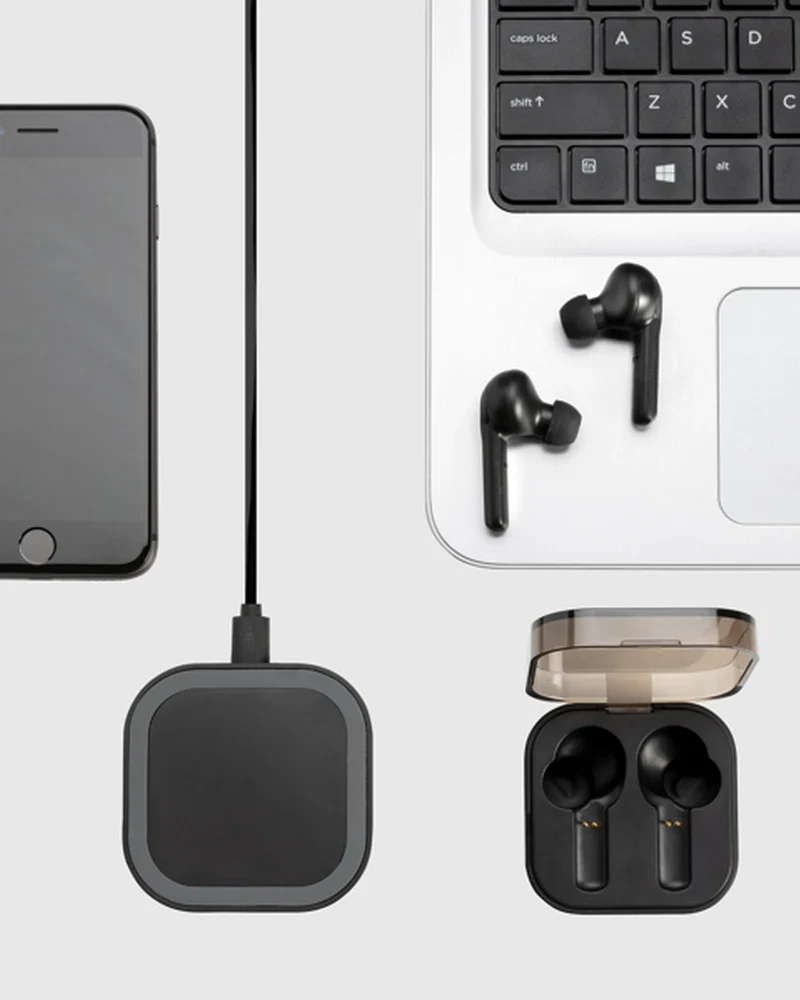 Auriculares inalámbricos con estuche para personalizar