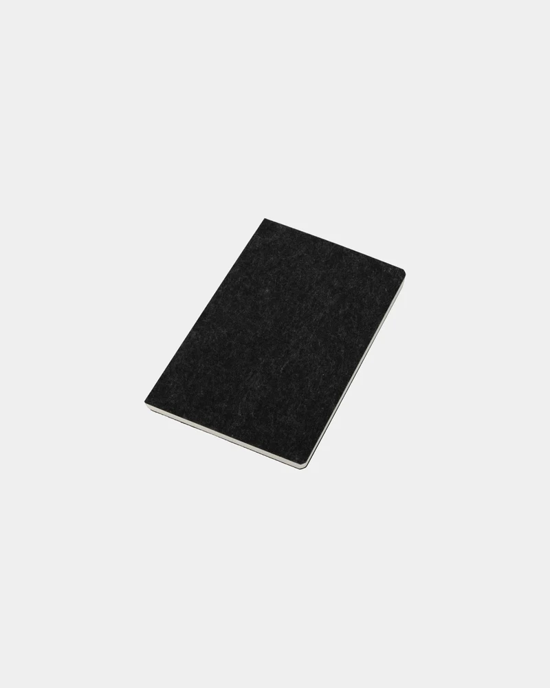 Libreta A5 fieltro reciclado GRS para personalizar