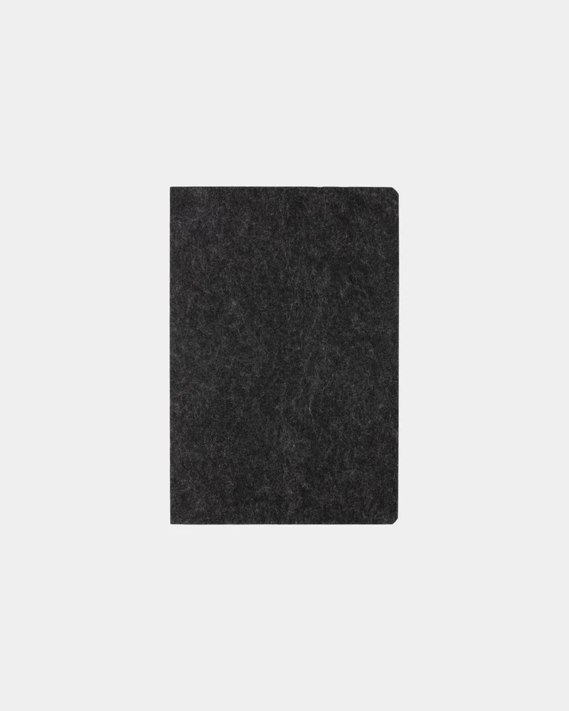 Libreta A5 fieltro reciclado GRS para personalizar