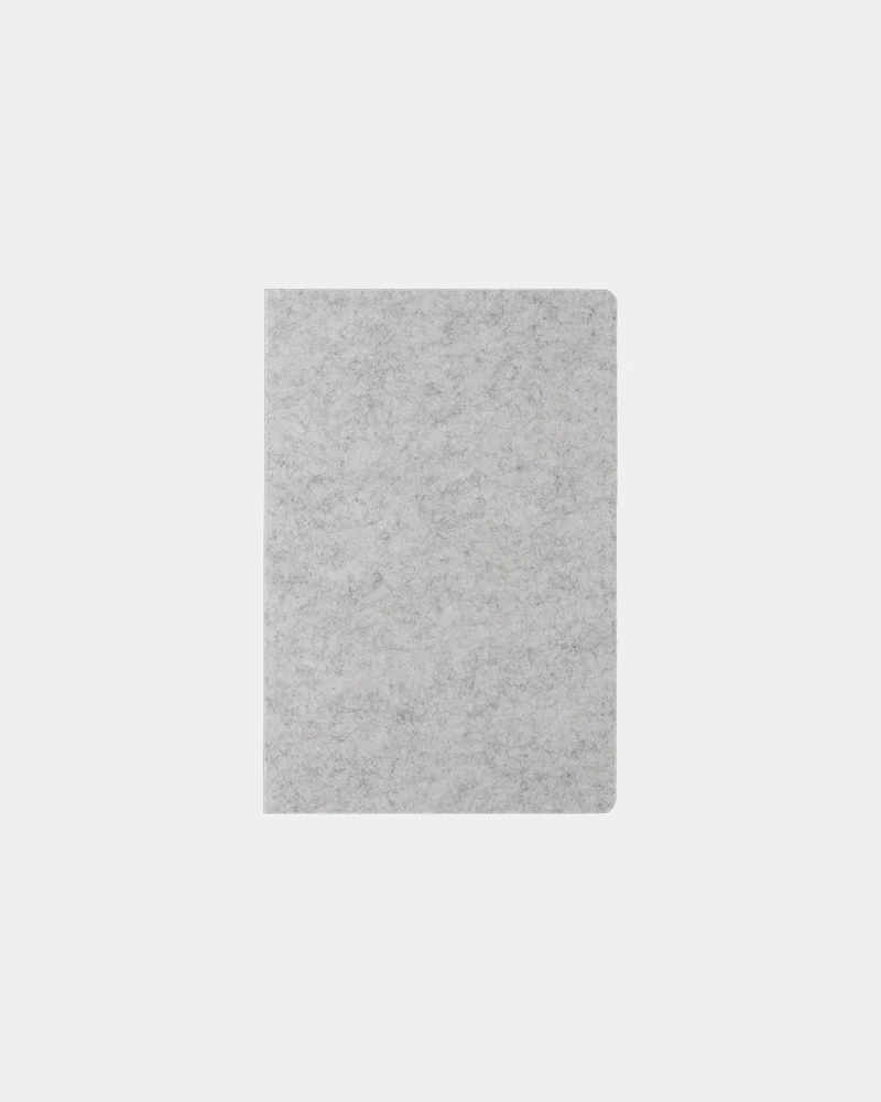 Libreta A5 fieltro reciclado GRS para personalizar