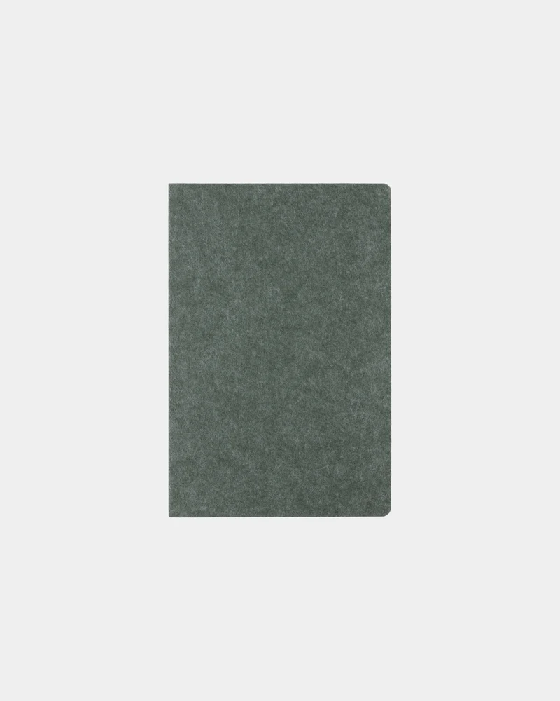 Libreta A5 fieltro reciclado GRS para personalizar