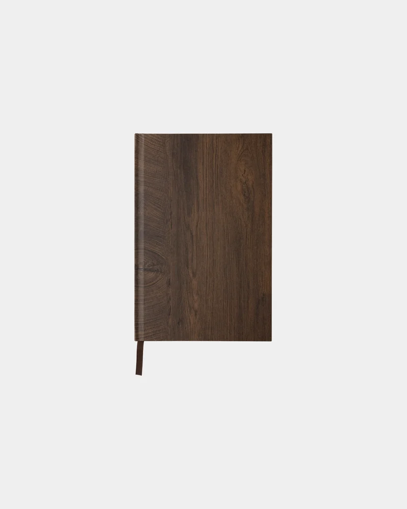 Libreta de tapa dura de madera Kavana para personalizar